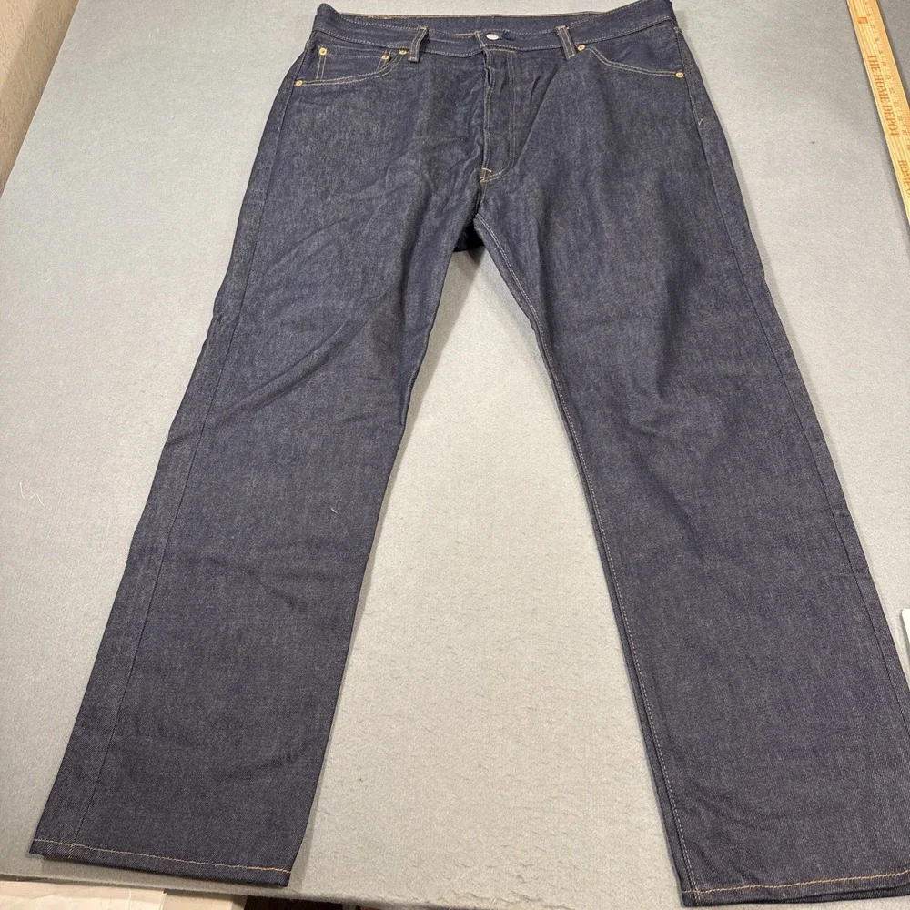 JEANS STRAGHT Levi's 501 Shrink-to-Fit MENS 38 X 30 NWOT ORIGINAL BUTTON FLY